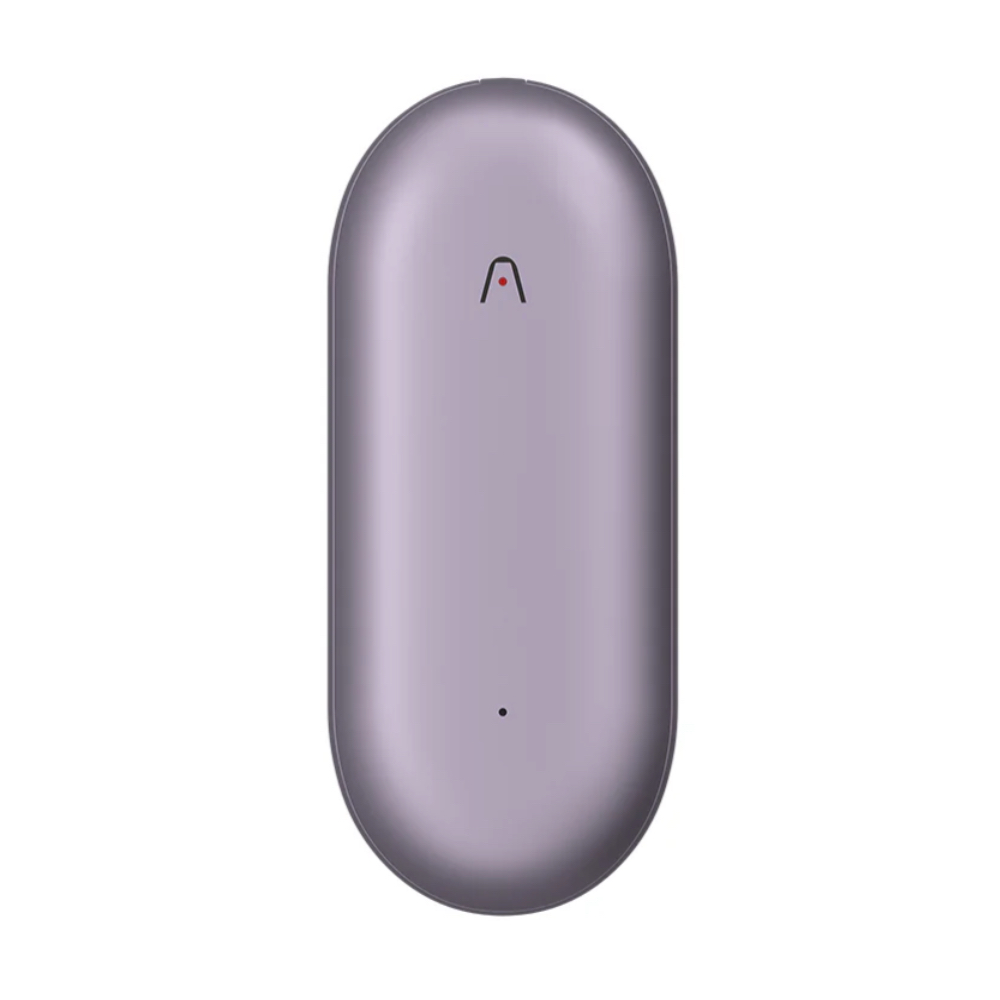 The Plaud NotePin in a white render.