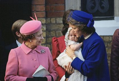 Queen Elizabeth has 30 godchildren.