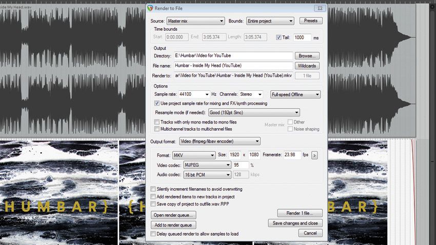 ffmpeg audacity so you can import video clips