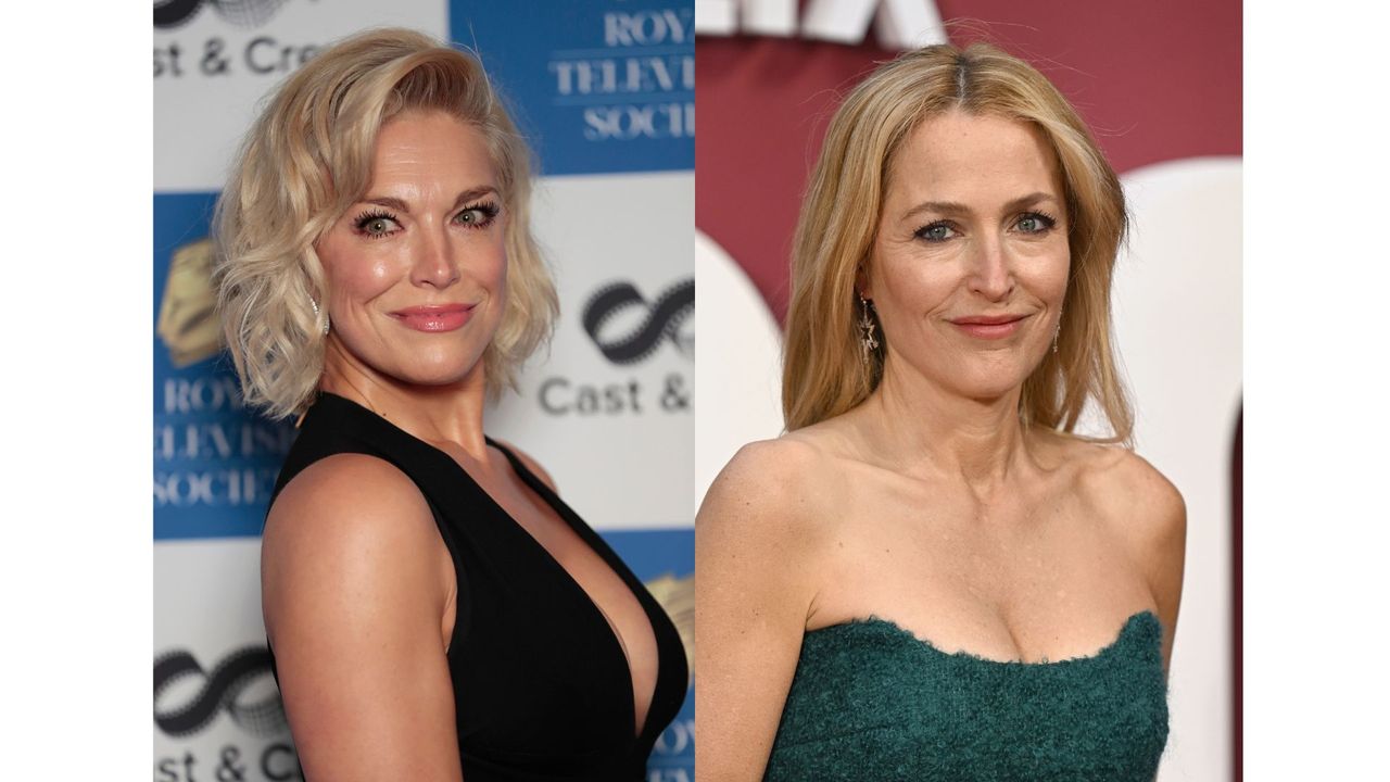 Gillian Anderson and Hannah Waddingham 