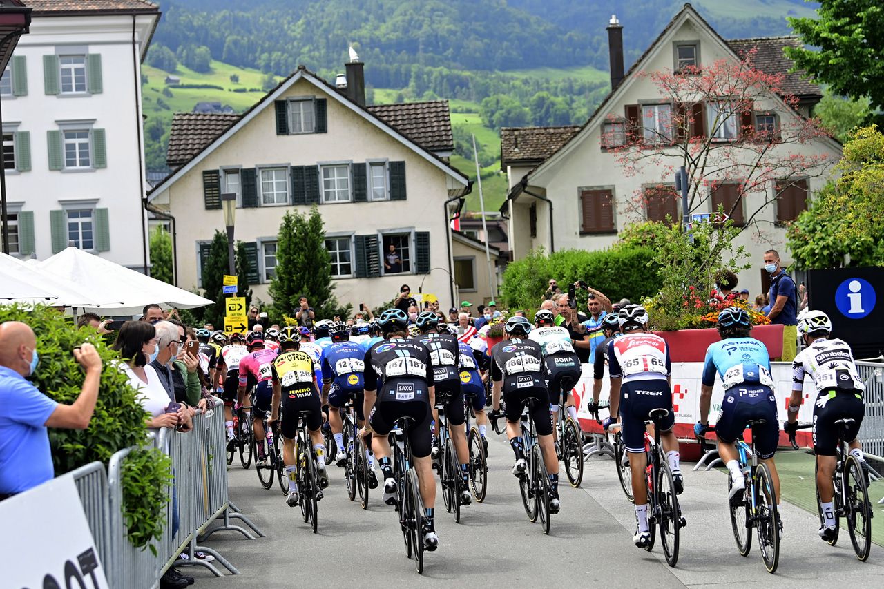 Tour de Suisse 2021 - 85th Edition - 3rd stage Lachen - Pfaffnau 182,1 km - 08/06/2021 - Scenery - Start - photo Peter De Voecht/PN/BettiniPhoto&Acirc;&copy;2021