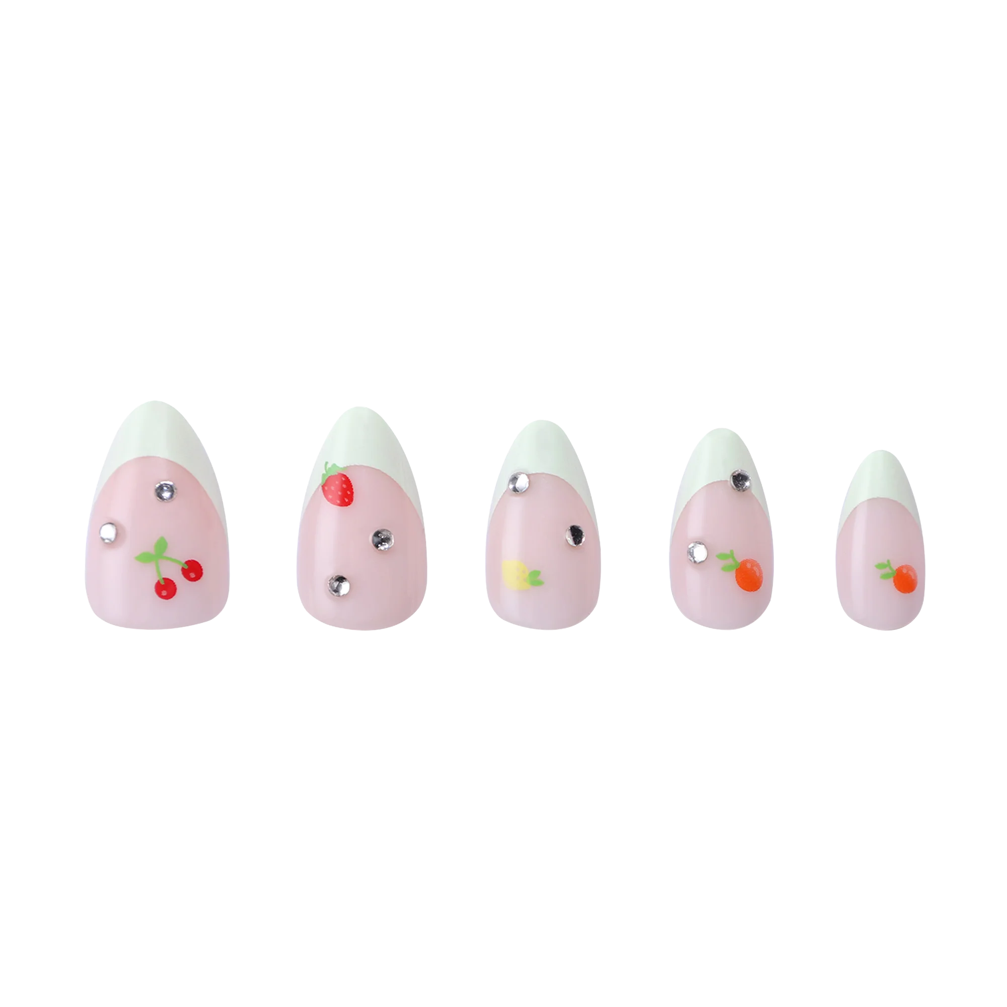 Fruity Press-On Nails