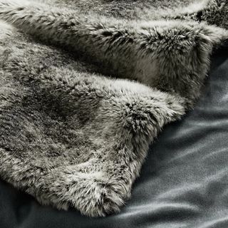 game of throne faux fur throw