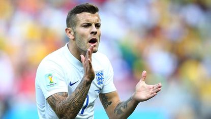 Jack Wilshere during England’s final Group D game against Costa Rica 