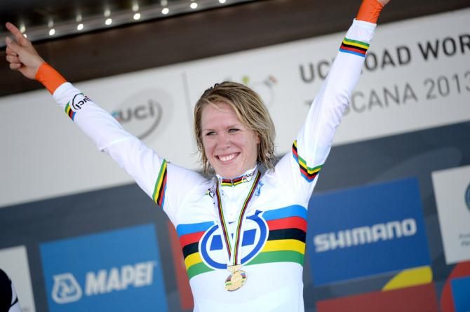 2013 women's time trial world champion Ellen Van Dijk (Netherlands)