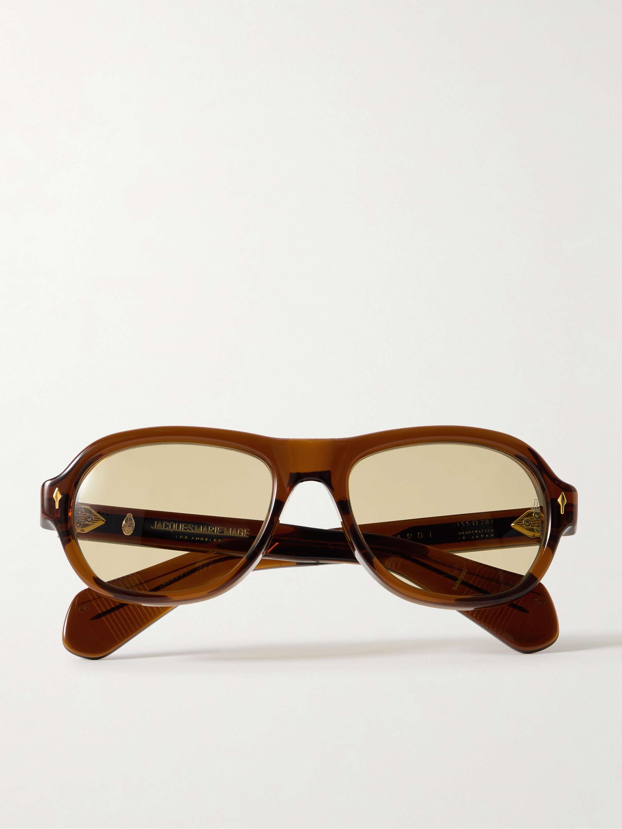 Richard Aviator-Style Acetate Sunglasses