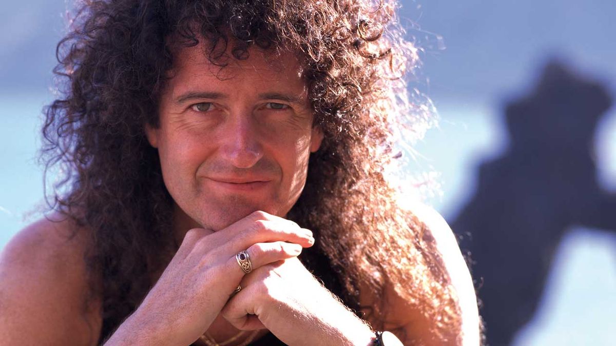 Brian May looking sultry