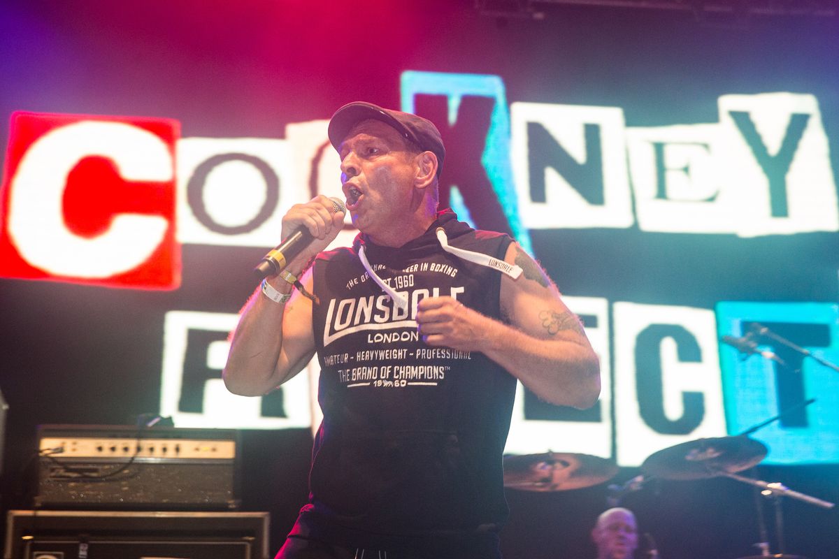 Jeff Geggus of the Cockney Rejects