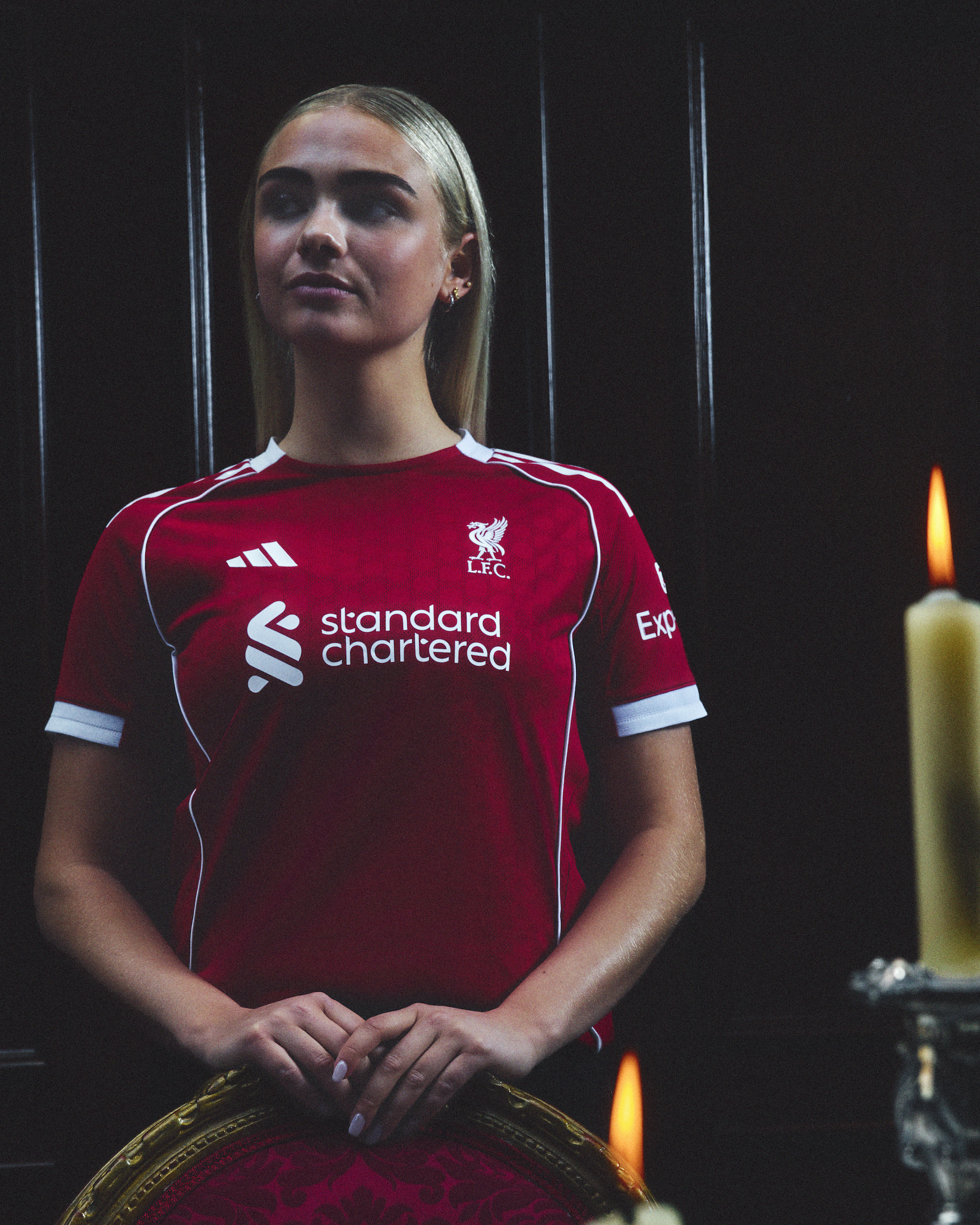 Liverpool 2025/26 home kit