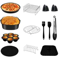 Storpack med 12 tillbeh&ouml;r f&ouml;r airfryer | 433:- 412:- hos AmazonF&aring; 5% rabatt: