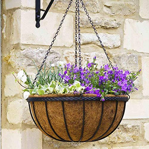 Smart Garden Metal Saxon Hanging Basket 30cm (12 Inches)