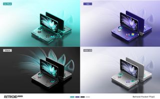 Color options grid for the Retroid Pocket Flip 2