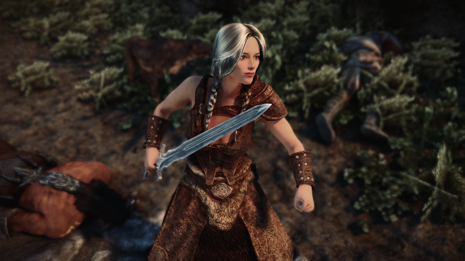 Vilja in Skyrim, one of the best Skyrim Special Edition mods