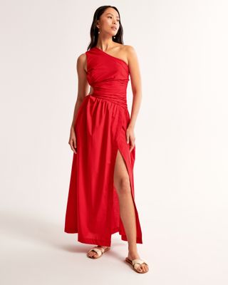 One-Shoulder-Cut-Out-Maxikleid