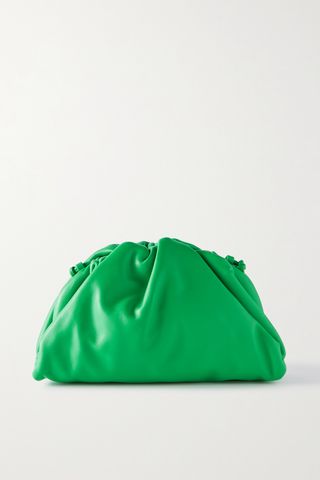 The Pouch Mini Leather Clutch