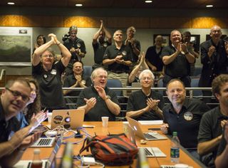 New Horizons Team Celebrates