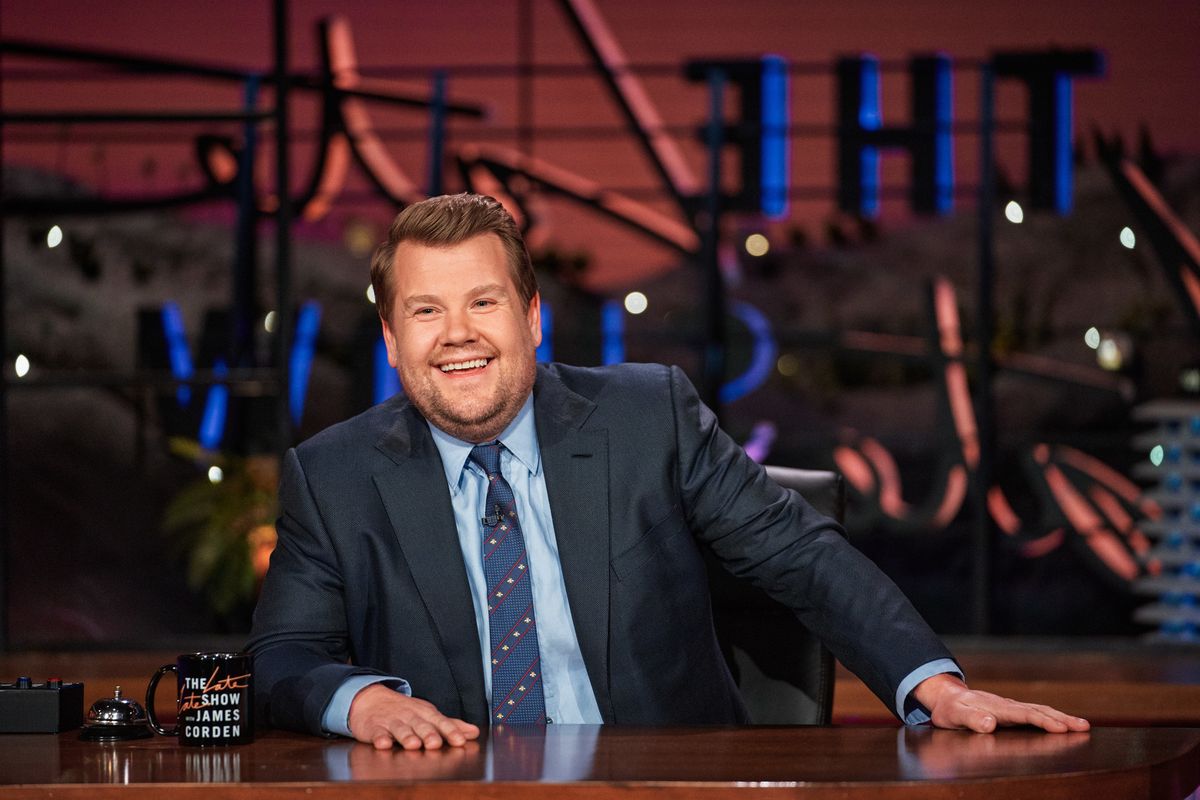 James Corden hosting The Late Late Show