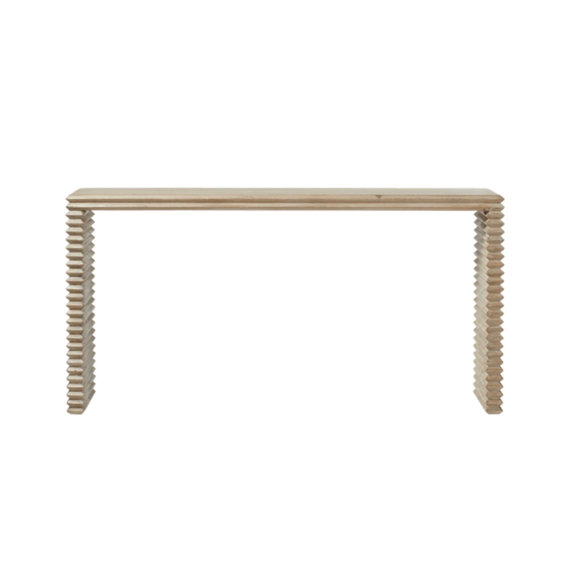 oka console table grey wash