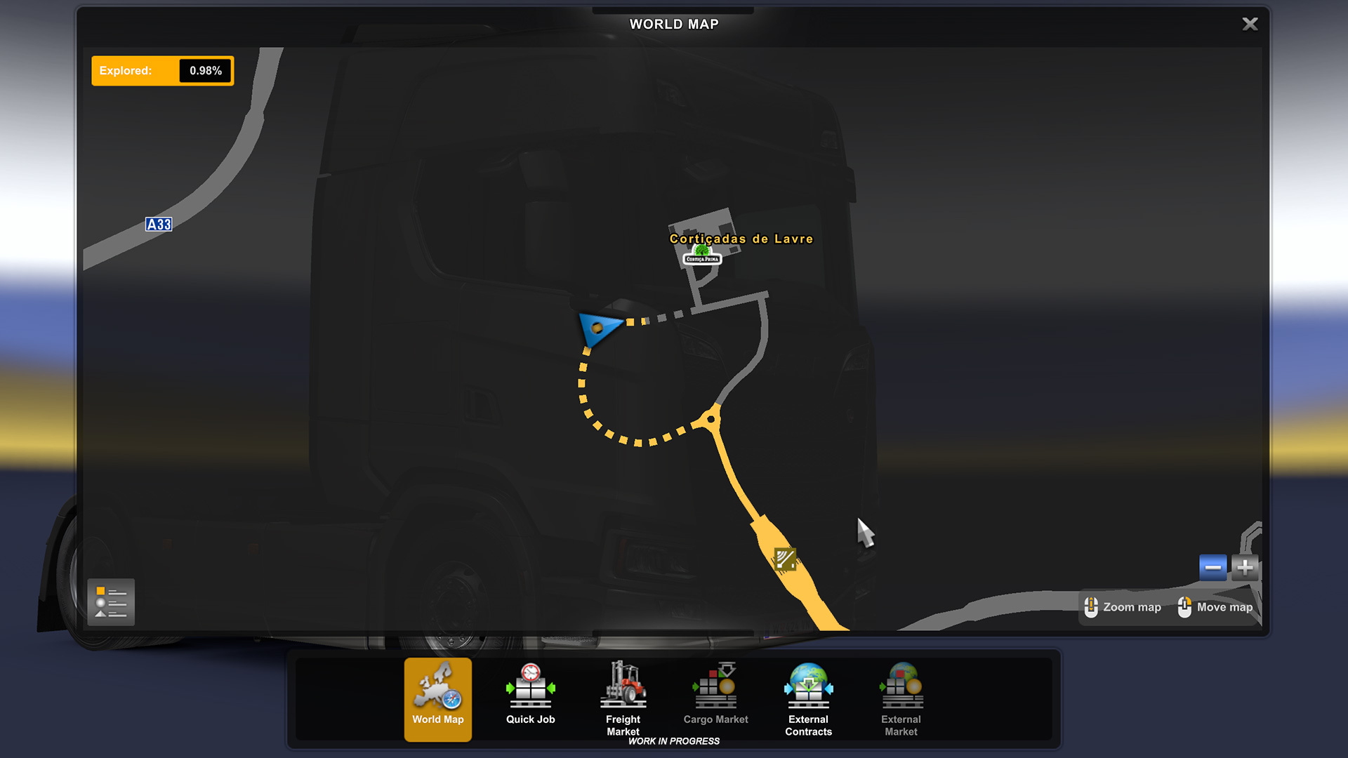 La próxima actualización de Euro Truck Simulator 2 pondrá caminos ocultos en el mapa cuando los descubras