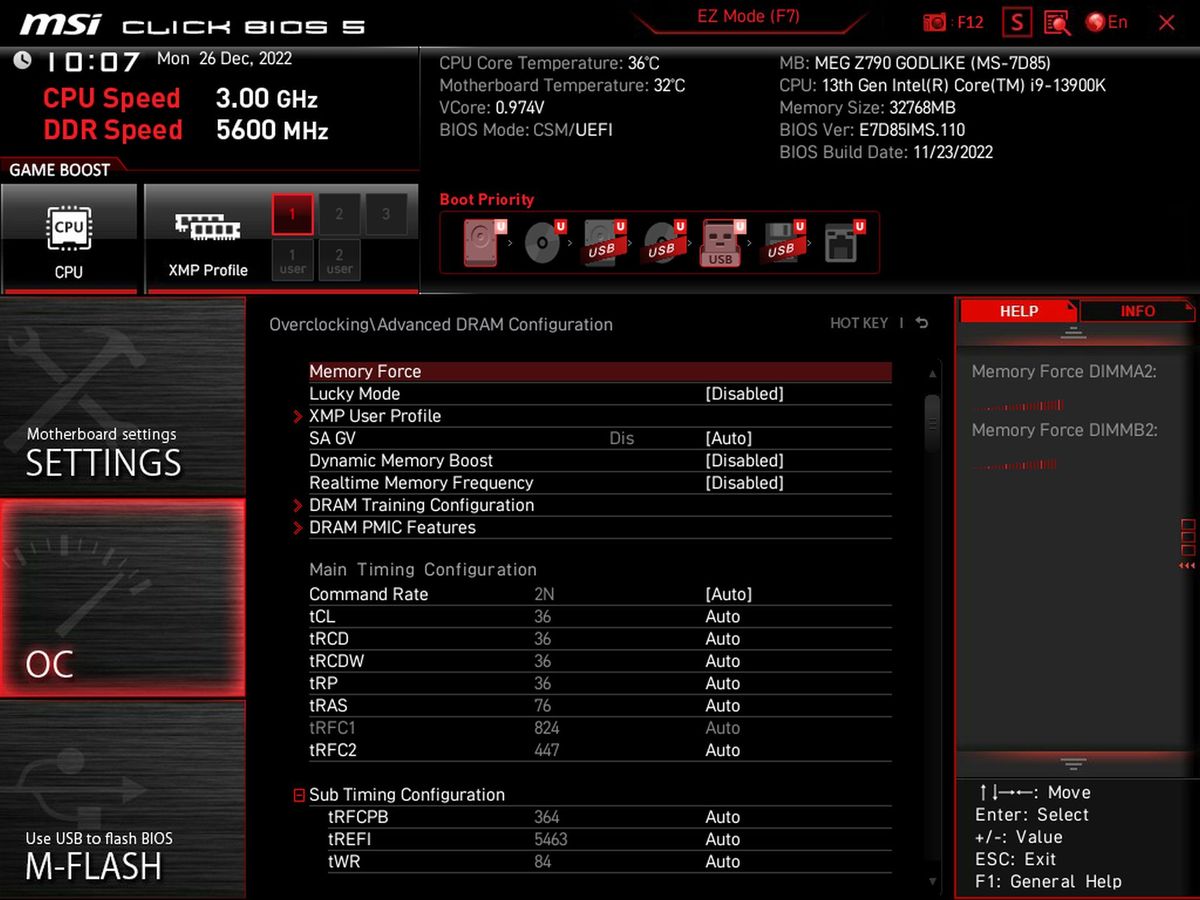 MSI MEG z790 Godlike