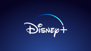 Disney Plus logo with blue background