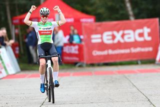 Marion Norbert Riberolle soloed to victory at the Exact Cross in Essen