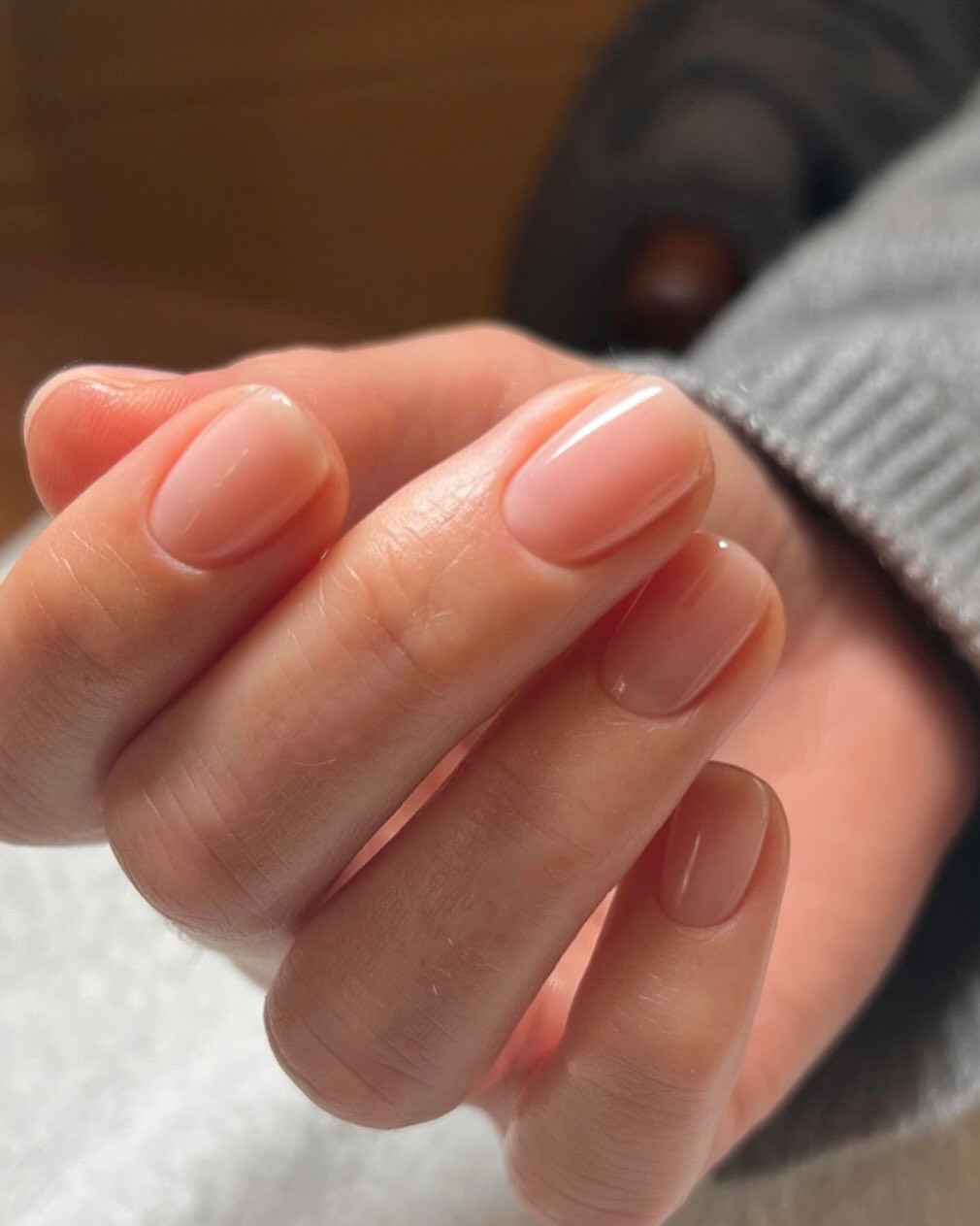@raelondonnails skin tint nails