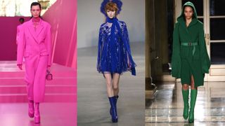 boot trends 2022 Valentino / Elie Saab / Ermanno Scervino