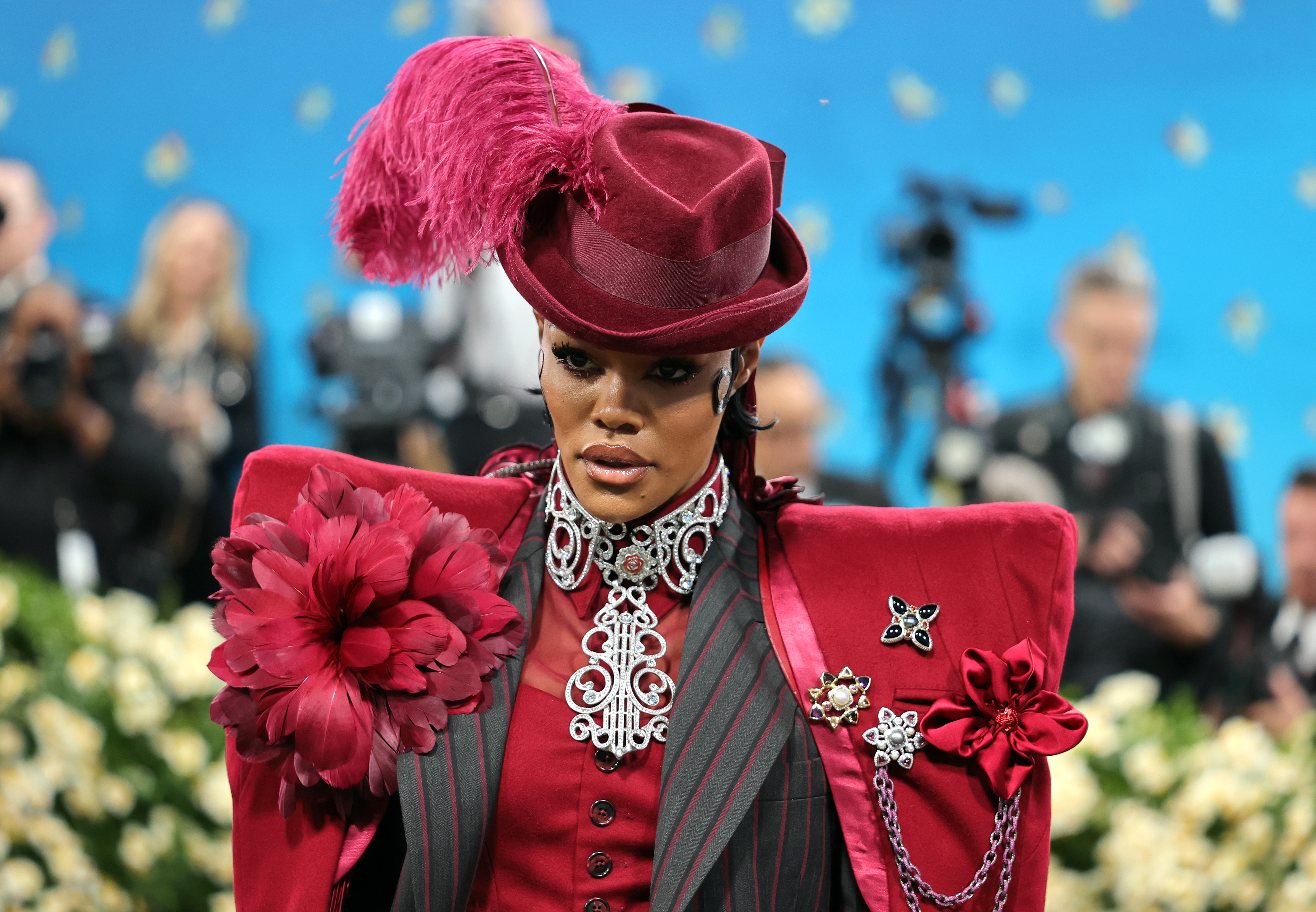 Teyana Taylor at met gala 2025