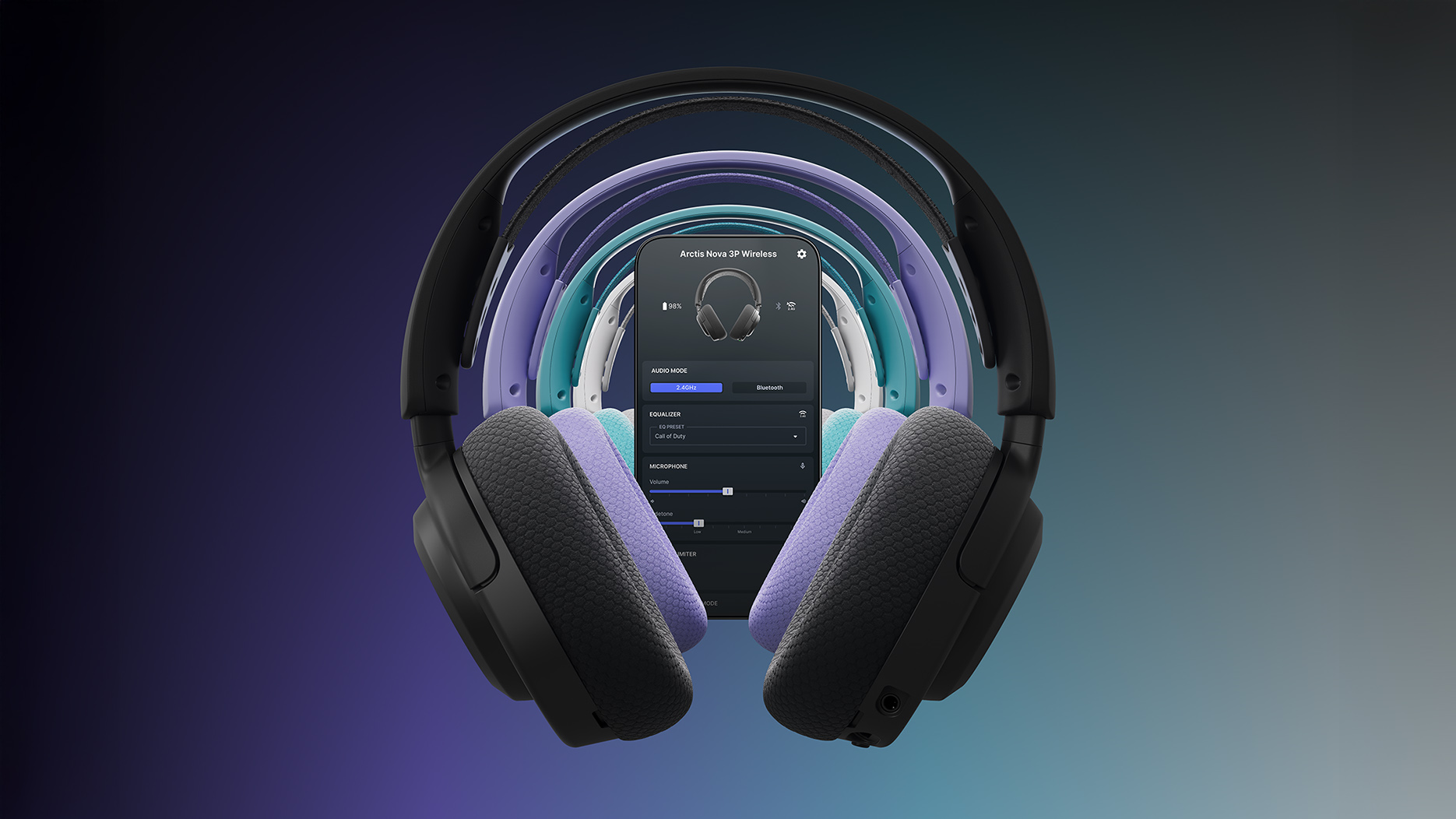 SteelSeries Arctis Nova 3 Wireless Series headsets