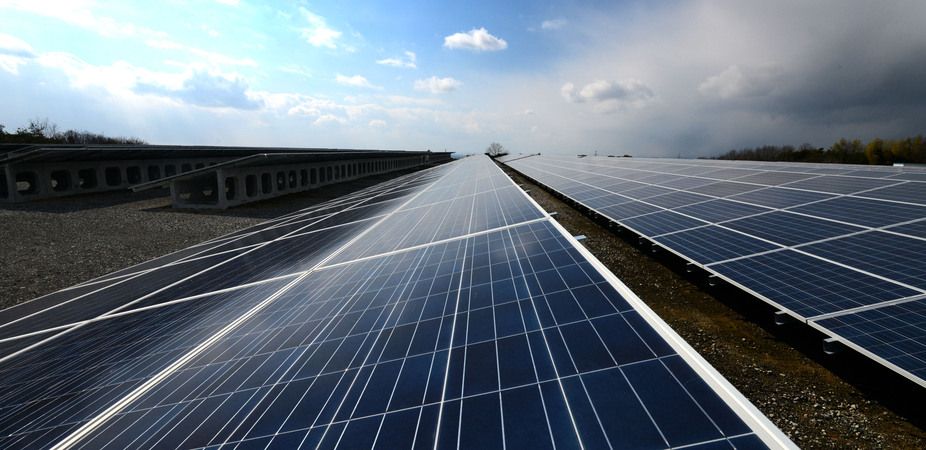 Solar panels, silica glass