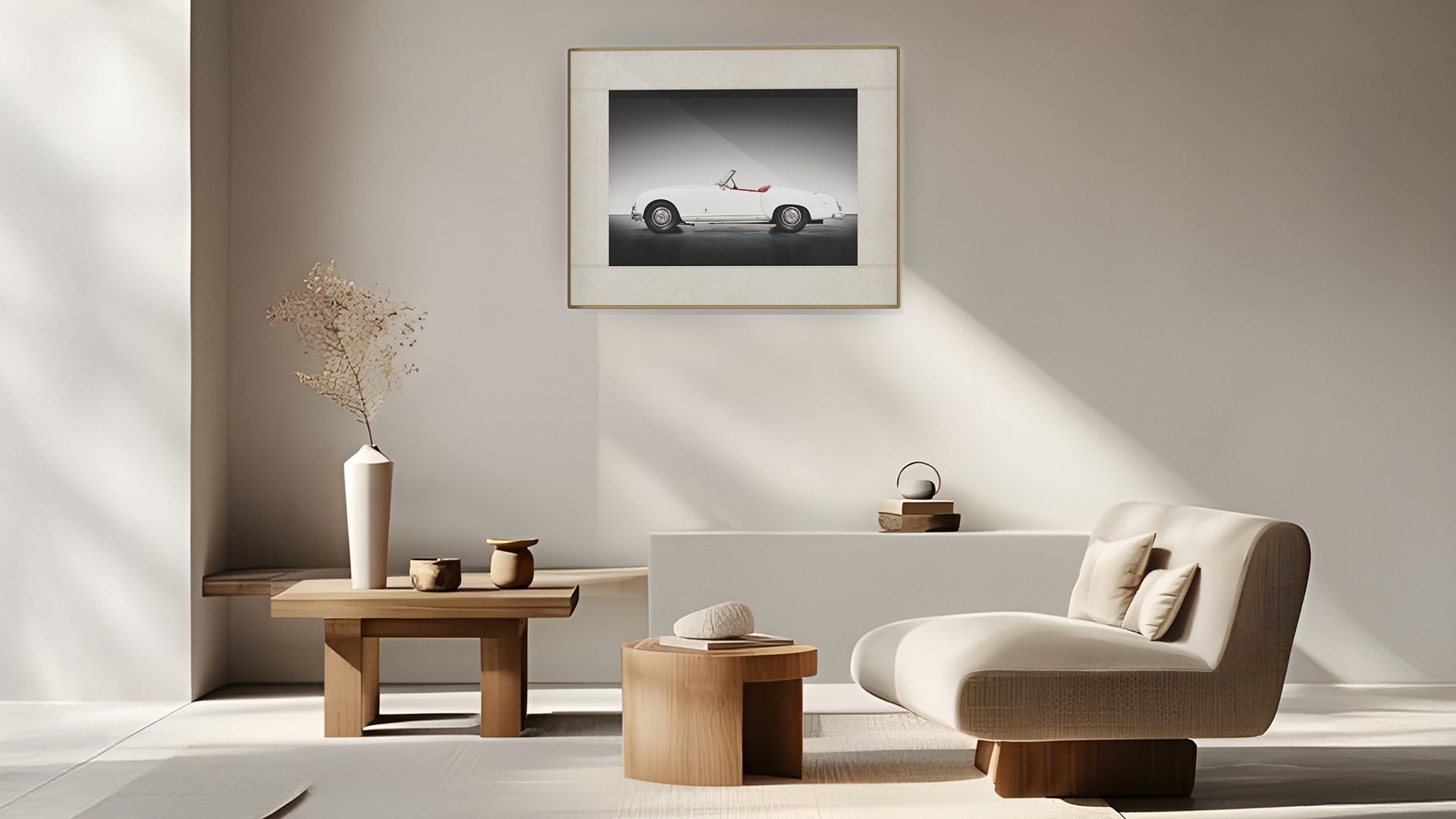 InkPoster Duna on a wall