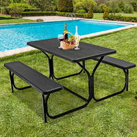 Costway Picnic Table Bench Set: was $339 now $109 @ Walmart