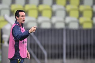 Unai Emery is used to being in the Europa League final