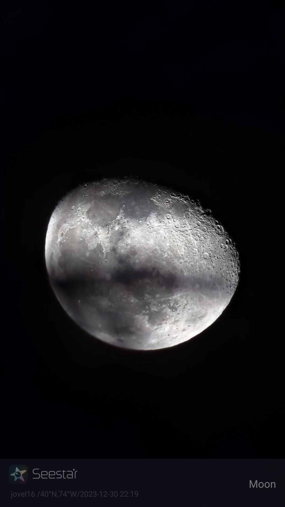 Seestar S50 astrophotography sample.