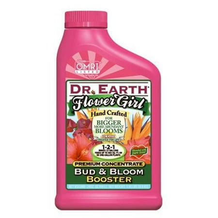 Dr. Earth 1041 Flower Girl Bud & Bloom Booster Fertilizer, 24 Oz. Concentrate - Quantity 1