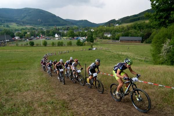 The men are off.