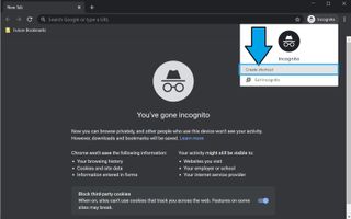 Create a shortcut for incognito mode in Google Chrome