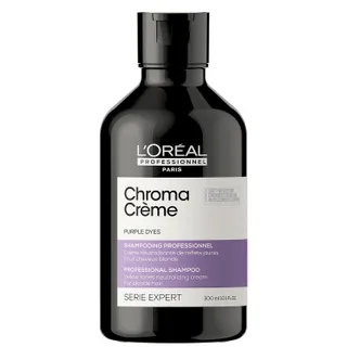 L'oréal Professionnel Paris Chroma Crème Yellow-Tones Neutralizing Cream Shampoo - Blondes to Platinum Blondes