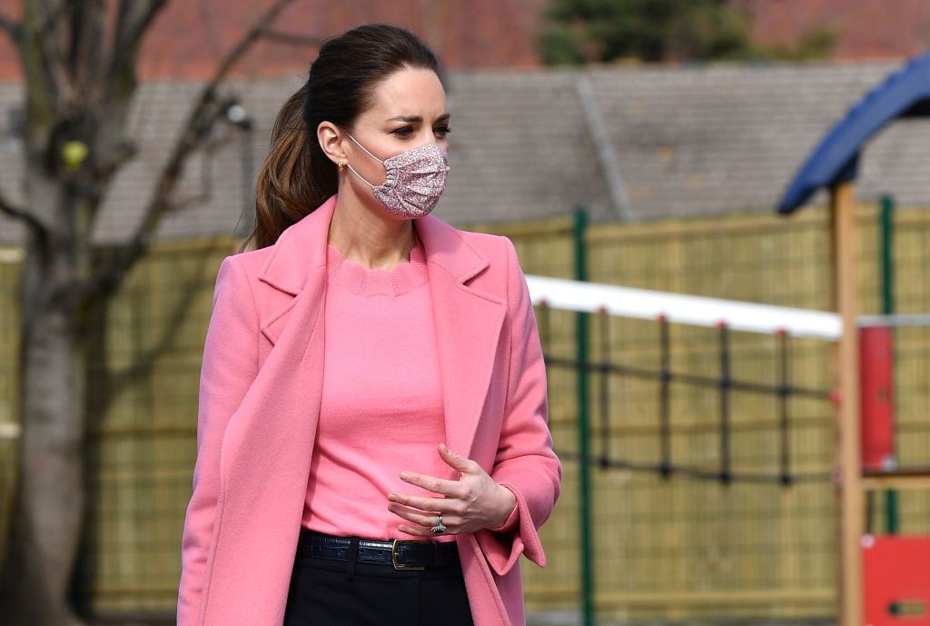 Kate Middleton, a few days before visiting the Sarah Everard memorial on Clapham Common