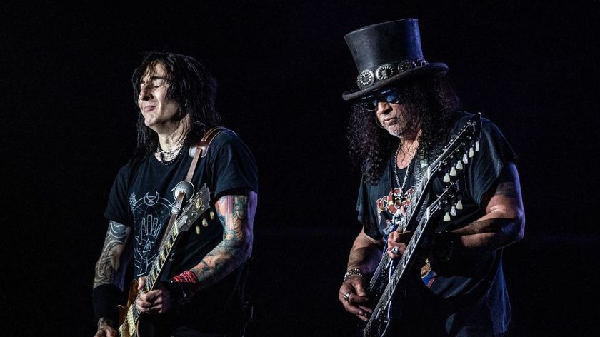 Richard Fortus and Slash