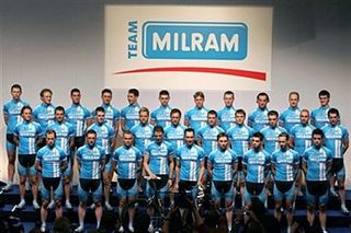 The members of Team Milram