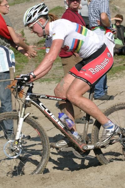 Under 23 women's world champion Alexandra Engen