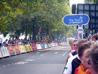 London crowds, Tour of Britain 2009, stage eight