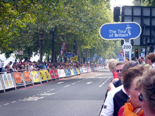 London crowds, Tour of Britain 2009, stage eight