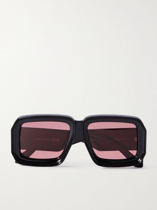 + Paula's Ibiza Square-Frame Acetate Sunglasses