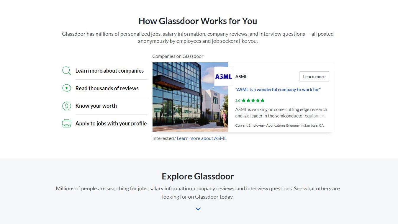 Glassdoor review TechRadar