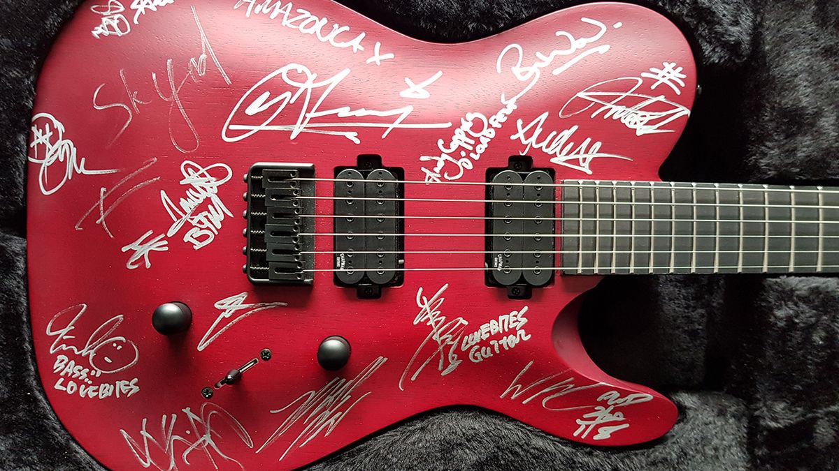 Signed Chapman guitar