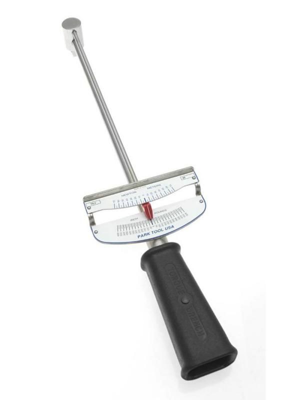 Park Tool offers beam-type wrenches in addition to clickers for mechanics on a tighter budget.