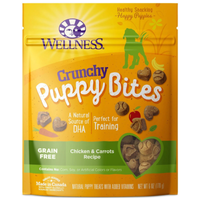 Wellness Natural Crunchy Puppy Bites Chicken &amp; Carrots Recipe